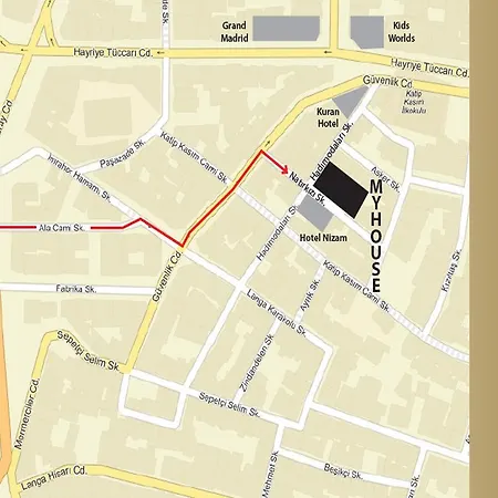 My House Laleli Hotel Istambul