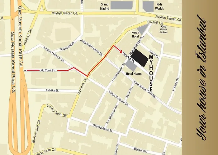 My House Laleli Hotel Istanbulská provincie